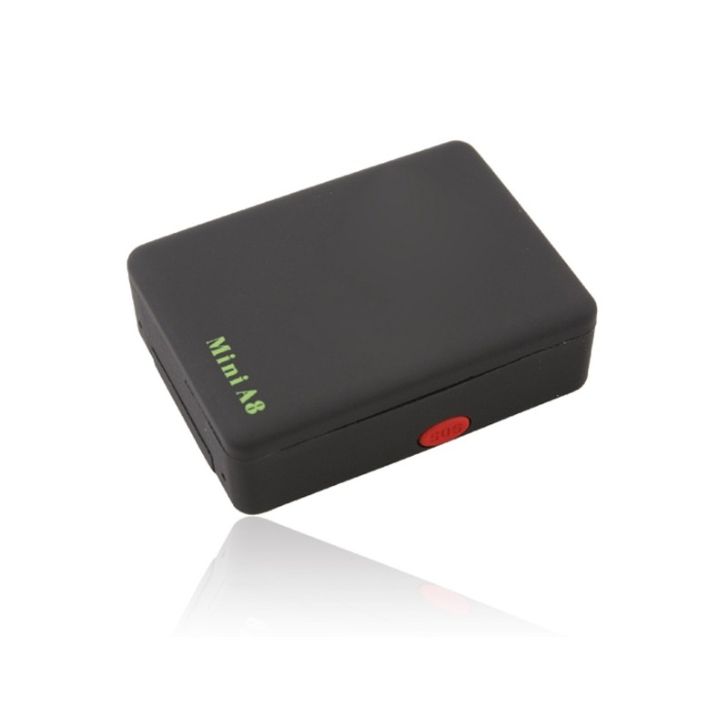 Mini GSM SIM Voice Audio Spy Ear Bug Monitor Tracker Device with Call Back, GPS, SOS A8