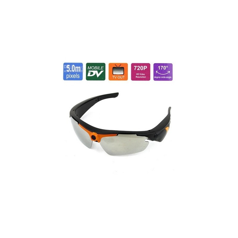 Gafas de Sol con Cámara 5MP 720p