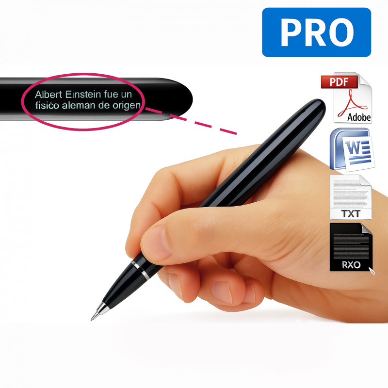 RXO Pen (Bolígrafo Chuleta 8Gb)